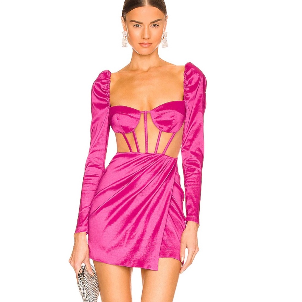 NBD Tallula dress in fuschia size small